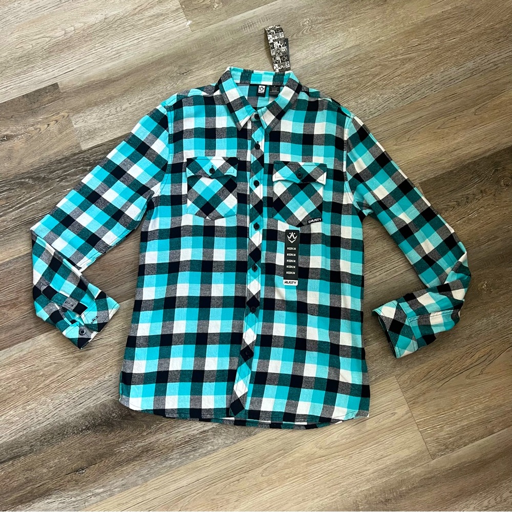 NWT Rusty Twisted flannel
